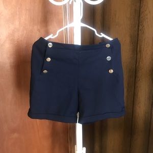 H&M Navy Blue Sailor Shorts